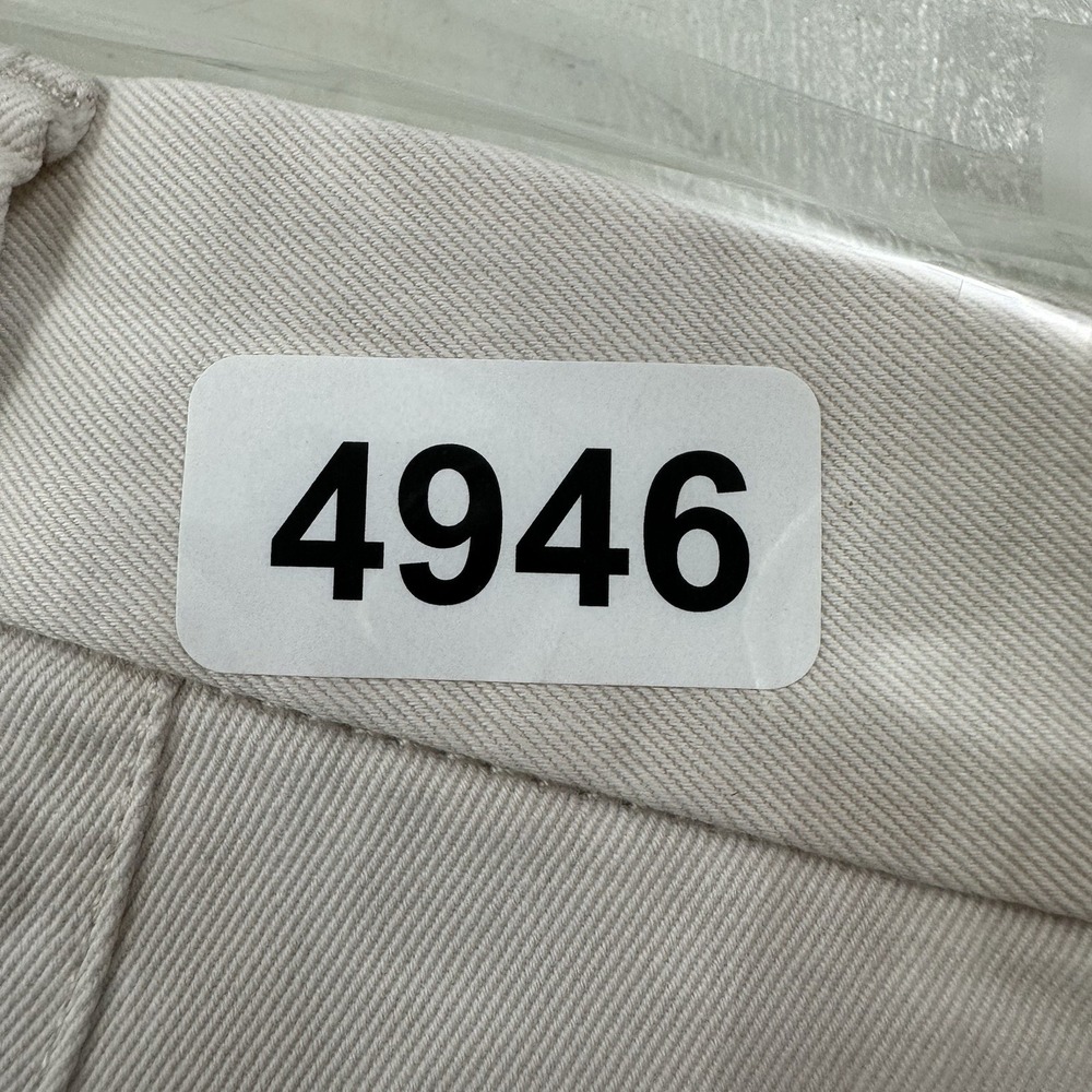 VTG Peter Millar 100% Pima Cotton Chino Pants Men 38x32 Cream Khaki Classic Peru - Picture 13 of 13